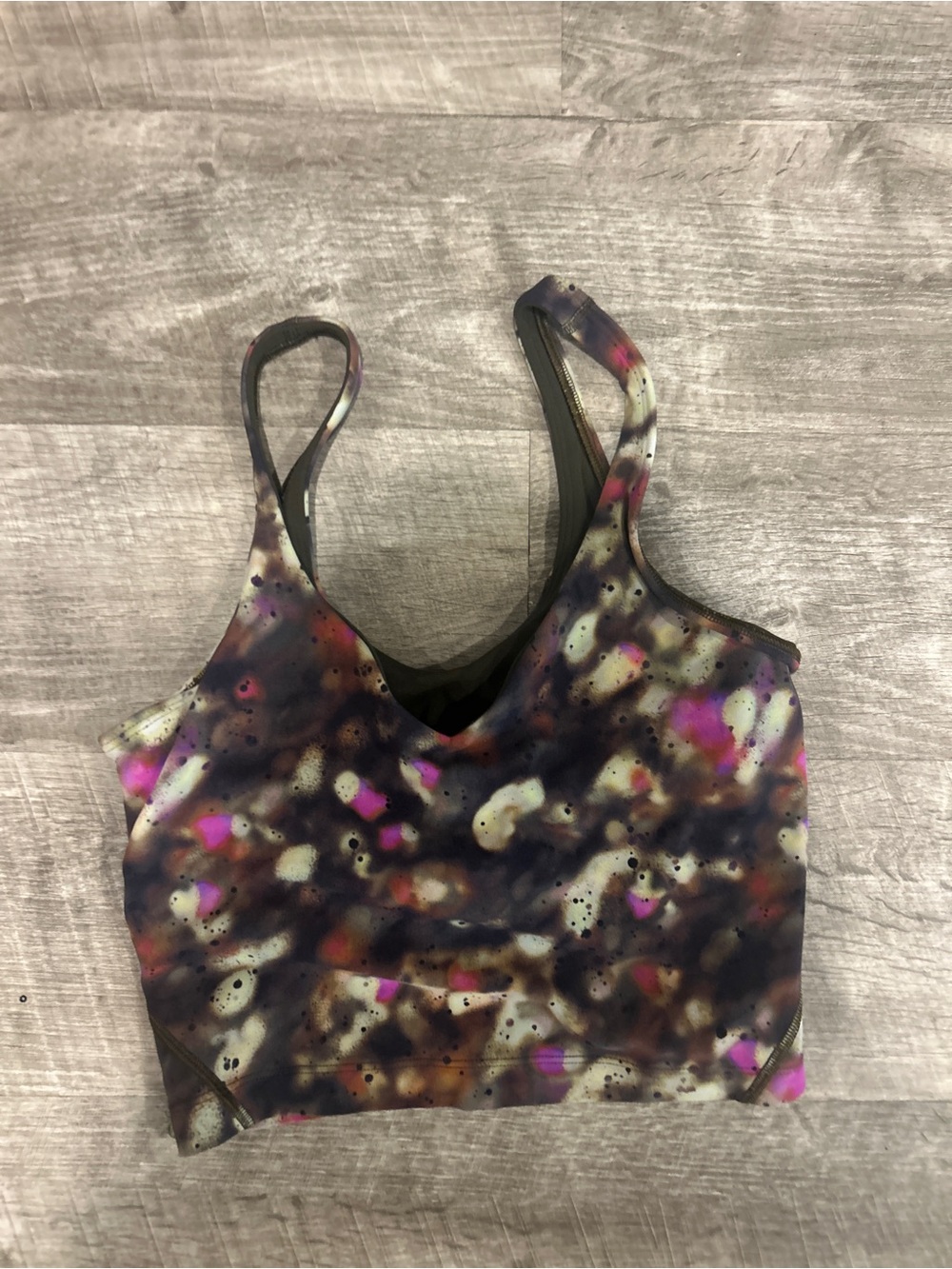 lululemon athletica Multicolor Speckled Racerback Tank
